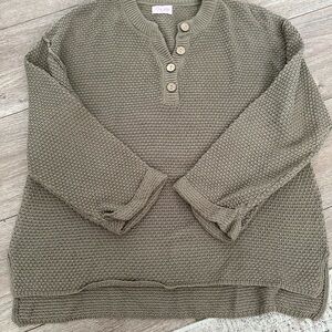Olive Green women’s  Sweater size small